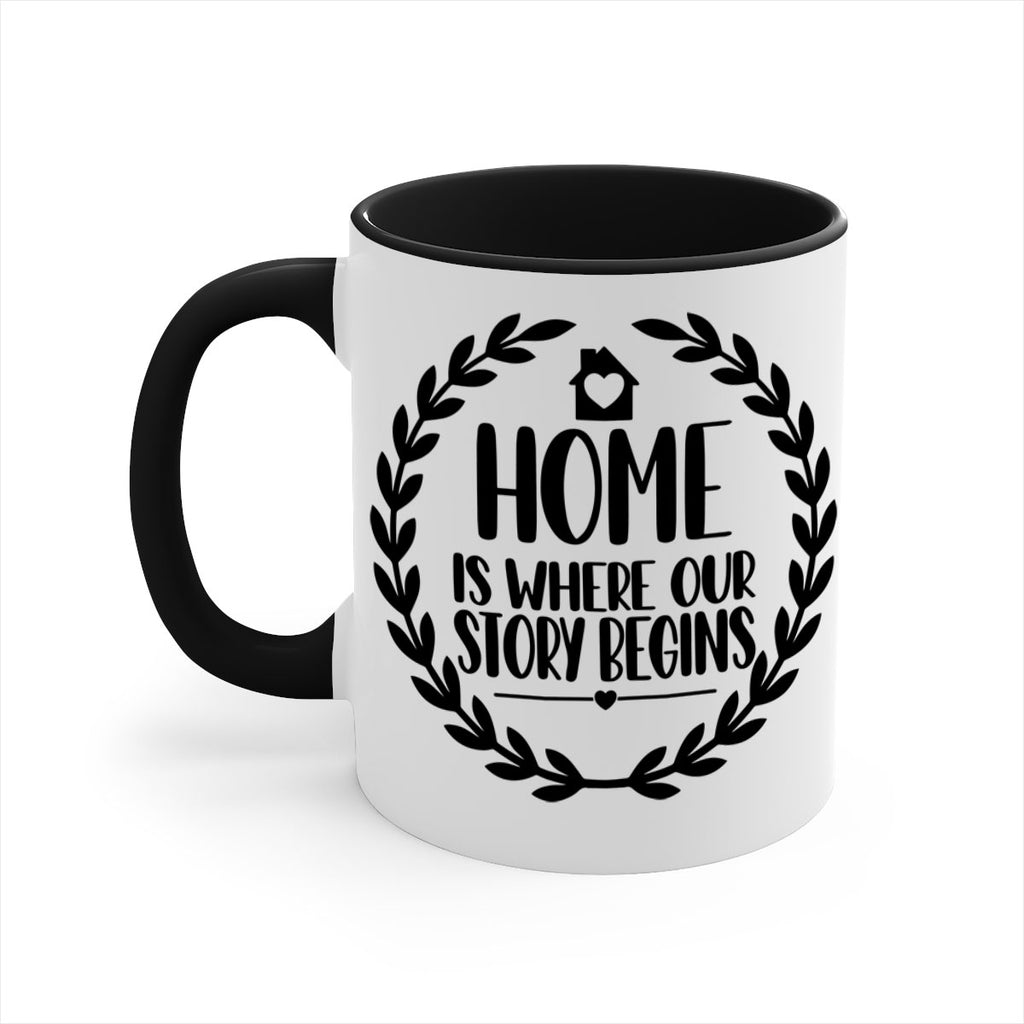 home is where our story begins 12#- home-Mug / Coffee Cup