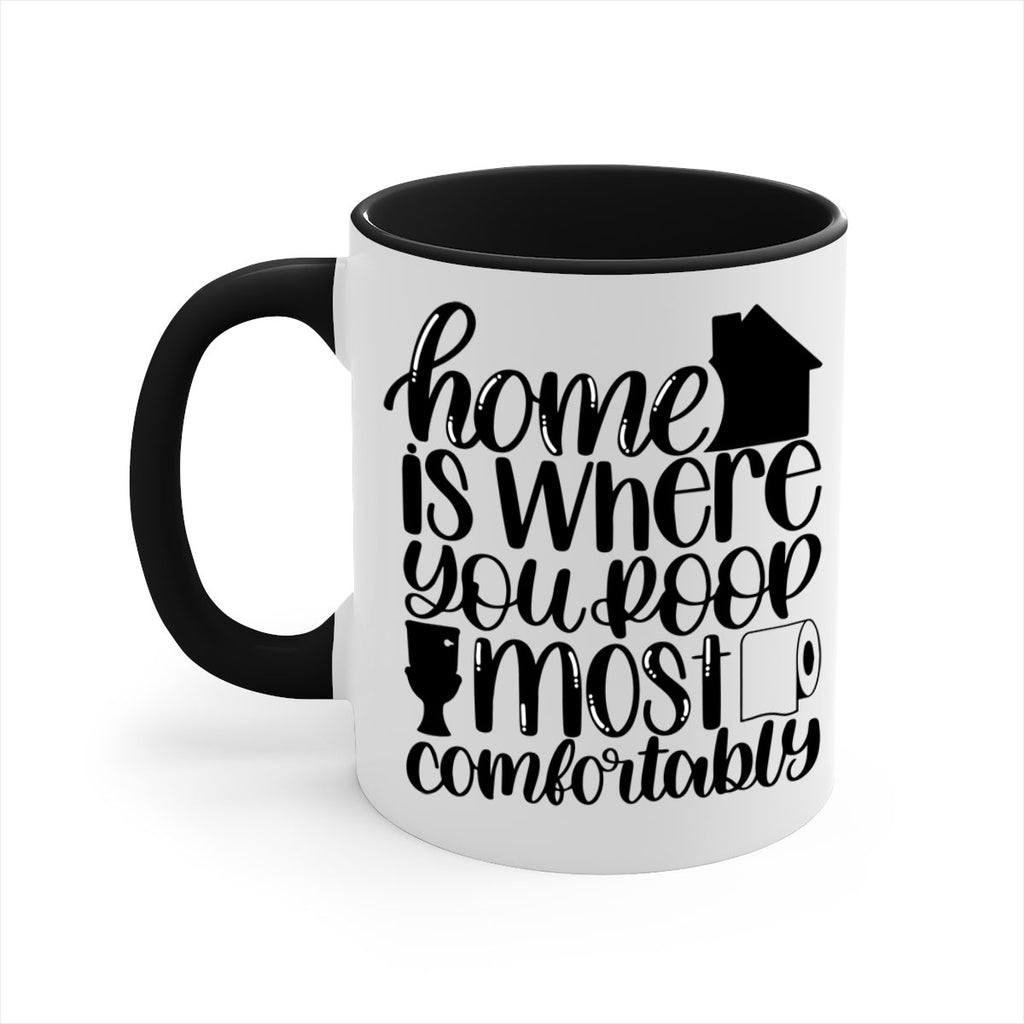 home is where you poop 32#- bathroom-Mug / Coffee Cup