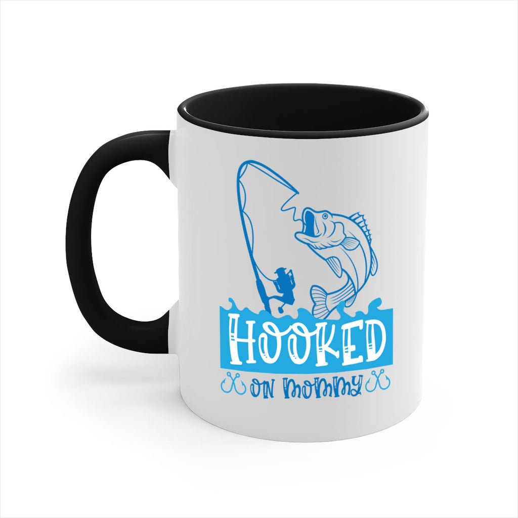 hooked on mommy 216#- fishing-Mug / Coffee Cup