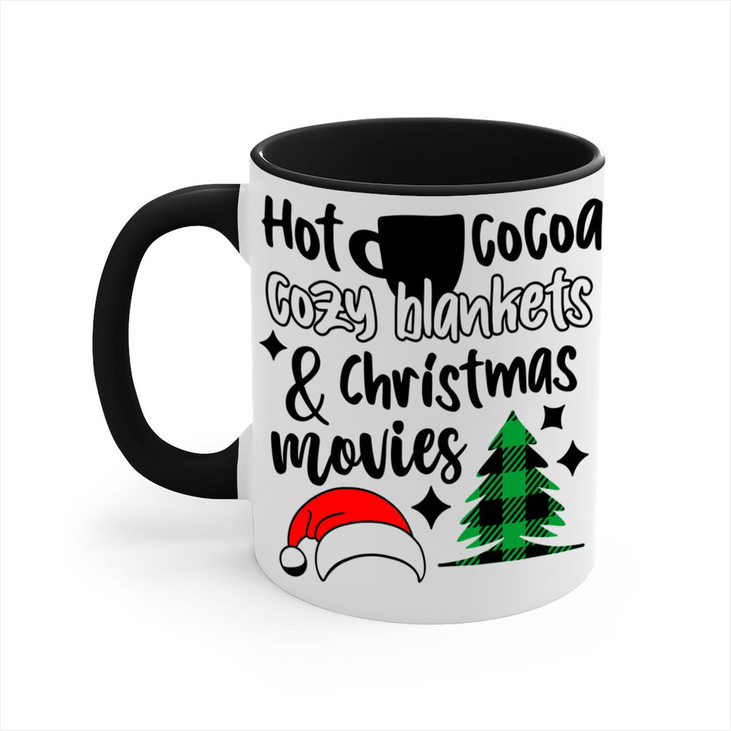 hot cocoa cozy blankets and christmas movies style 310#- christmas-Mug / Coffee Cup