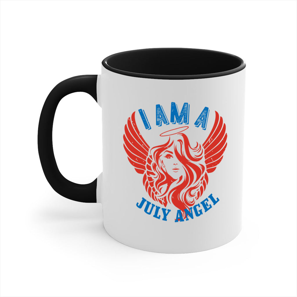 i am a july angel Style 91#- birthday-Mug / Coffee Cup