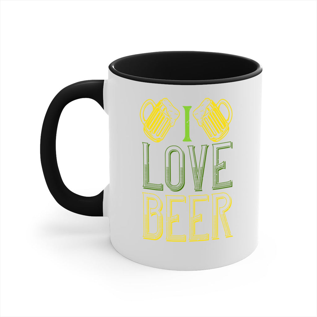 i love beer Style 134#- St Patricks Day-Mug / Coffee Cup