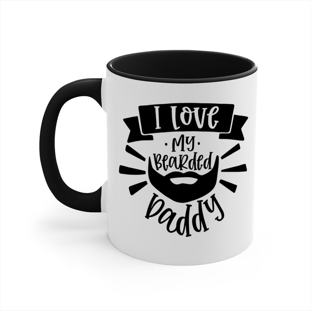 i love my bearded daddy 42#- fathers day-Mug / Coffee Cup