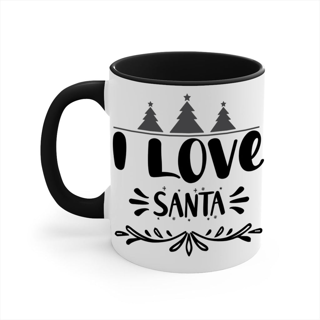 i love santa style 337#- christmas-Mug / Coffee Cup