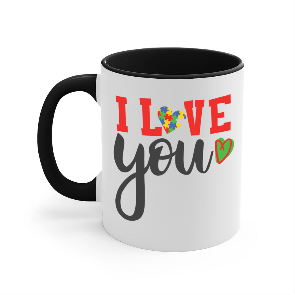 i love you Style 23#- autism-Mug / Coffee Cup