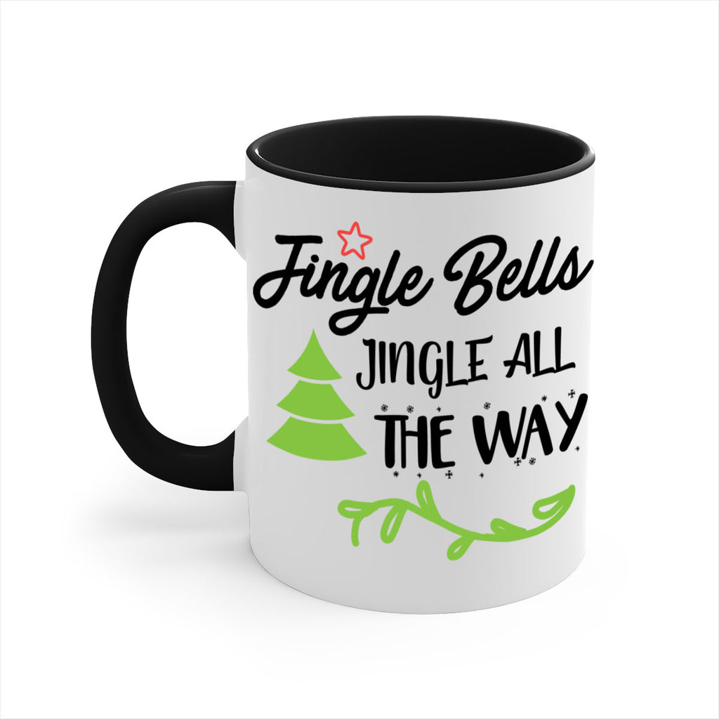 jingle bells jingle all the way style 399#- christmas-Mug / Coffee Cup