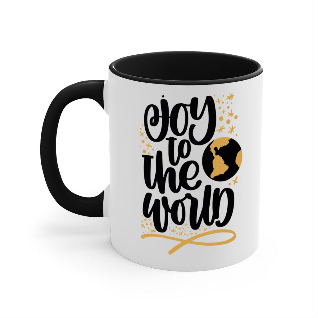 joy to the world gold 110#- christmas-Mug / Coffee Cup