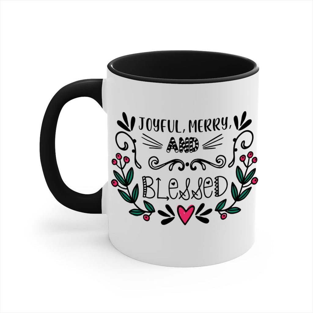 joyful, merry, and blessed style 420#- christmas-Mug / Coffee Cup