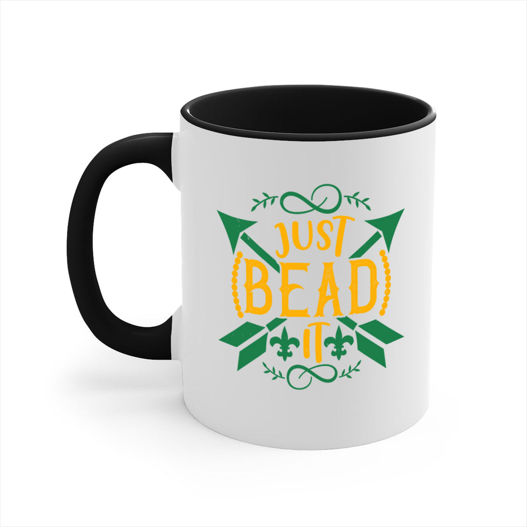 just bead it 56#- mardi gras-Mug / Coffee Cup