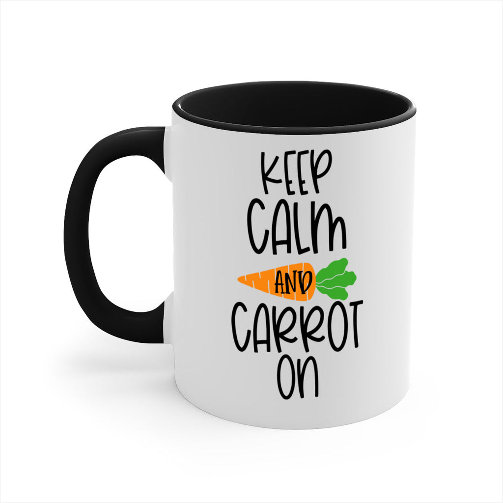 keep calm and carrot on 18#- easter-Mug / Coffee Cup