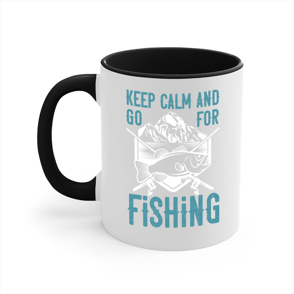 keep calm and go for fishing 247#- fishing-Mug / Coffee Cup