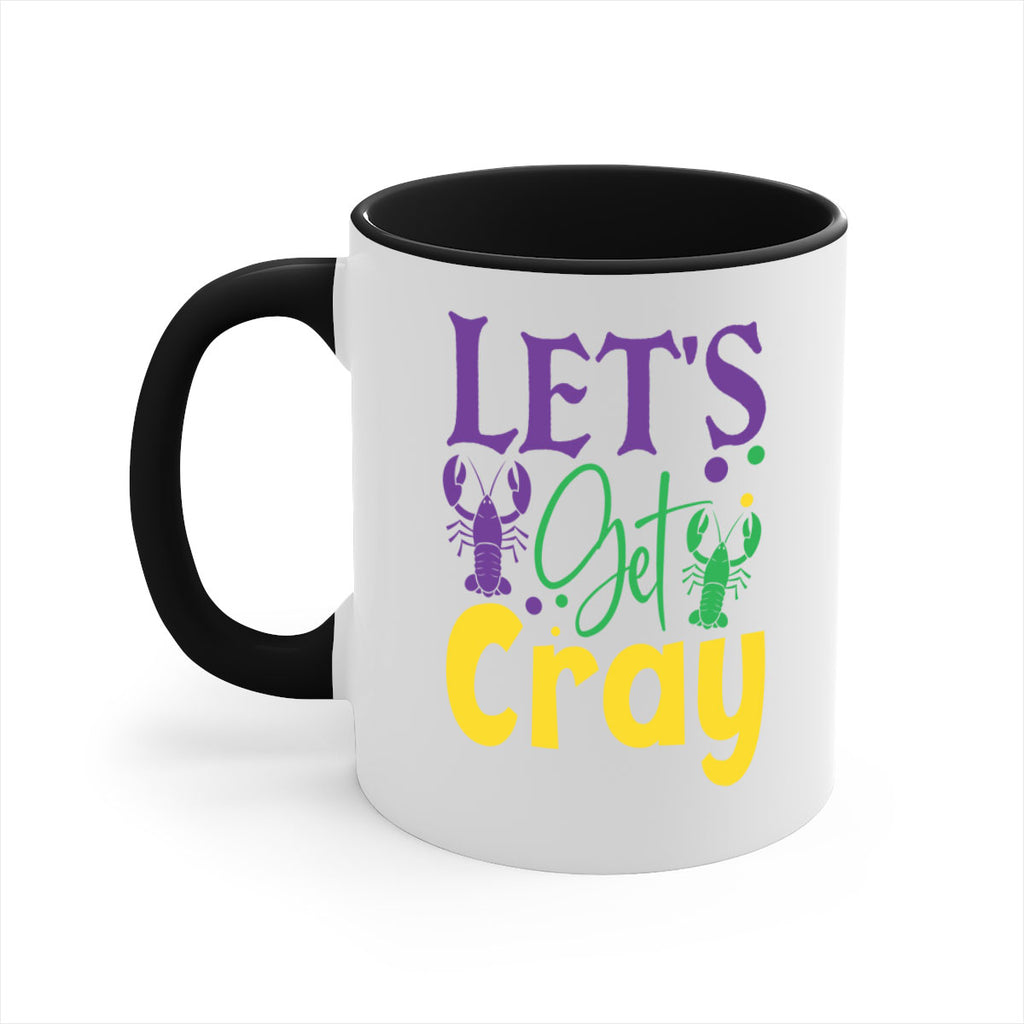 lets get cray 81#- mardi gras-Mug / Coffee Cup