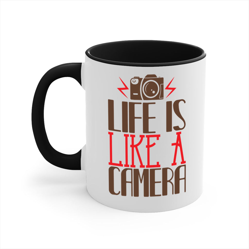 life is like a camera 25#- photography-Mug / Coffee Cup