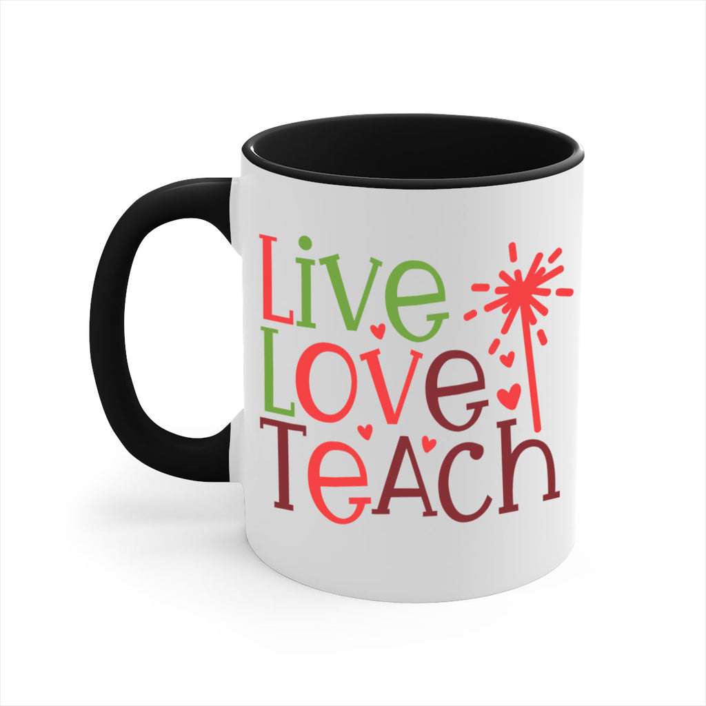 live love teach 230#- christmas-Mug / Coffee Cup