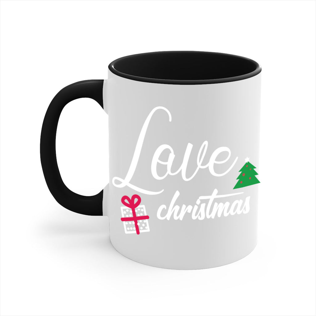 love christmas style 444#- christmas-Mug / Coffee Cup