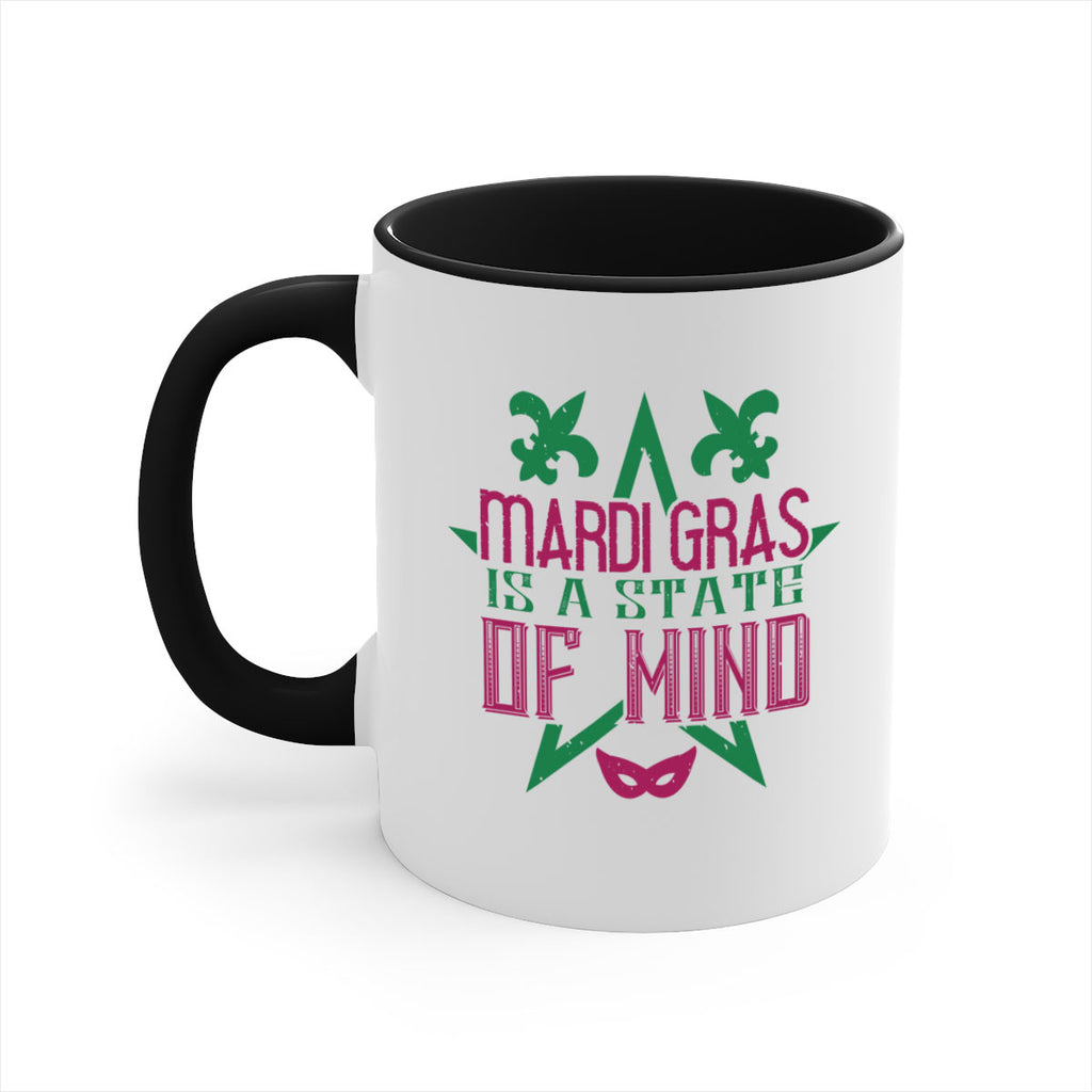 mardi gras is a state of mind 47#- mardi gras-Mug / Coffee Cup