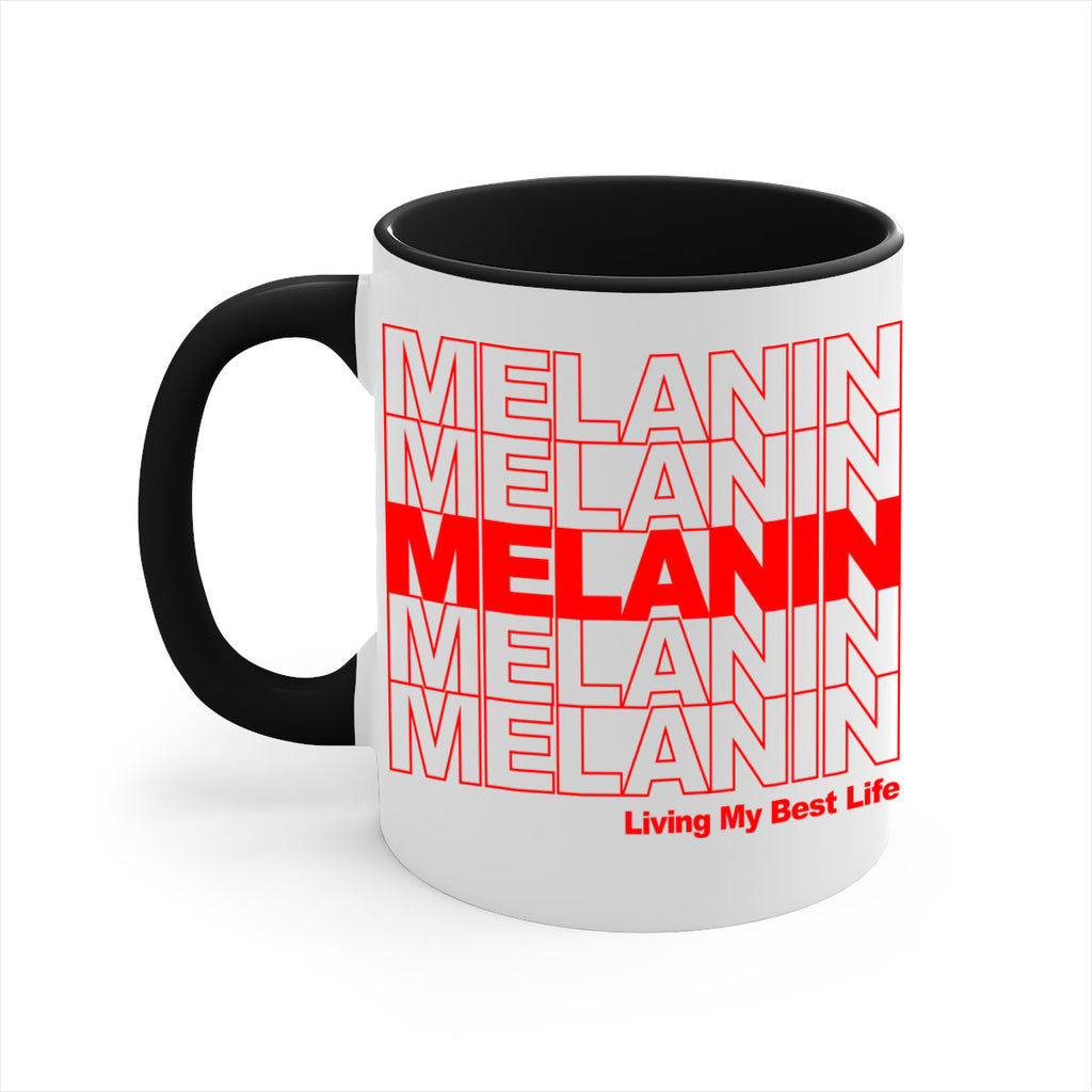 melanin thank you bag 84#- black words - phrases-Mug / Coffee Cup