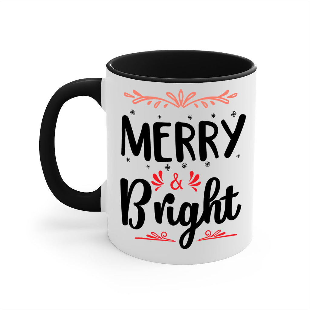 merry & bright style 467#- christmas-Mug / Coffee Cup