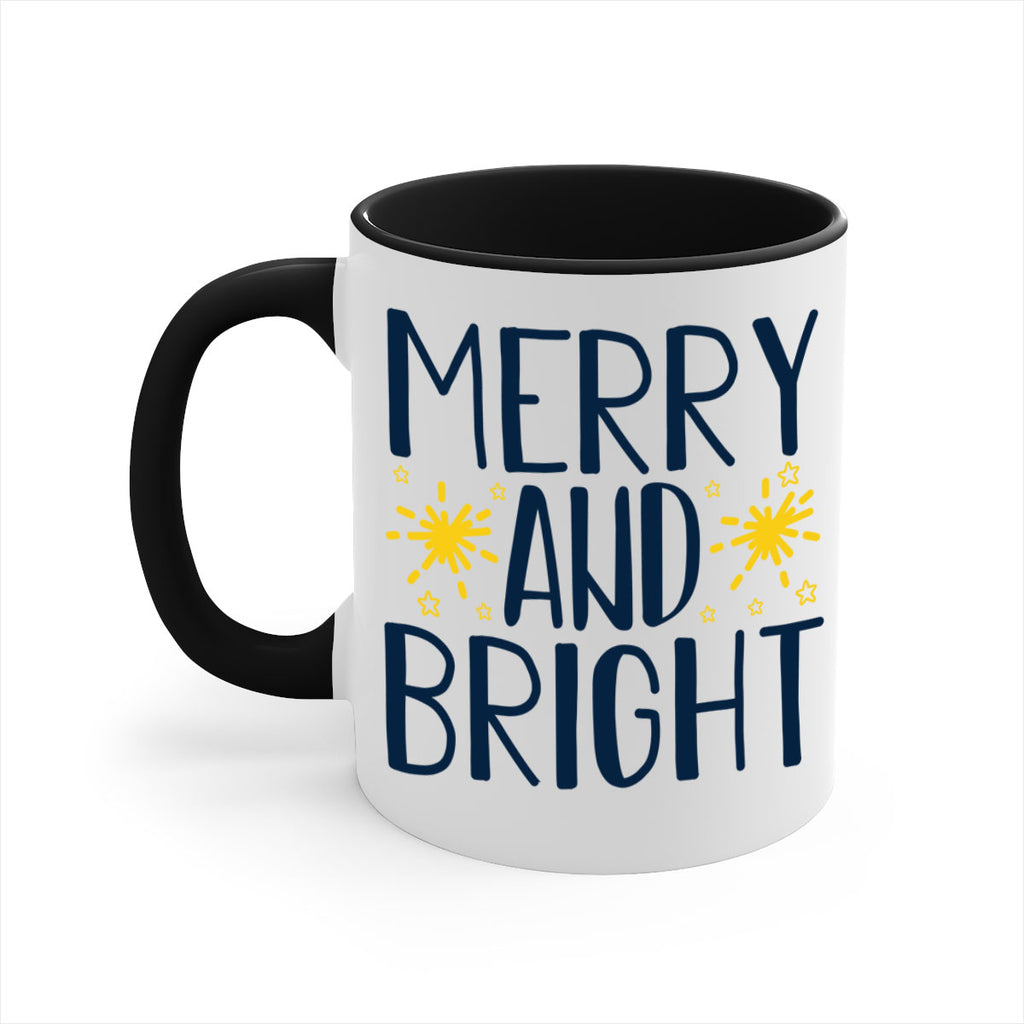 merry and bright 226#- christmas-Mug / Coffee Cup