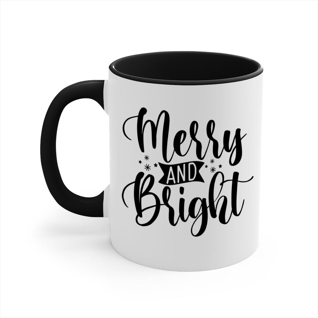 merry and bright style 470#- christmas-Mug / Coffee Cup