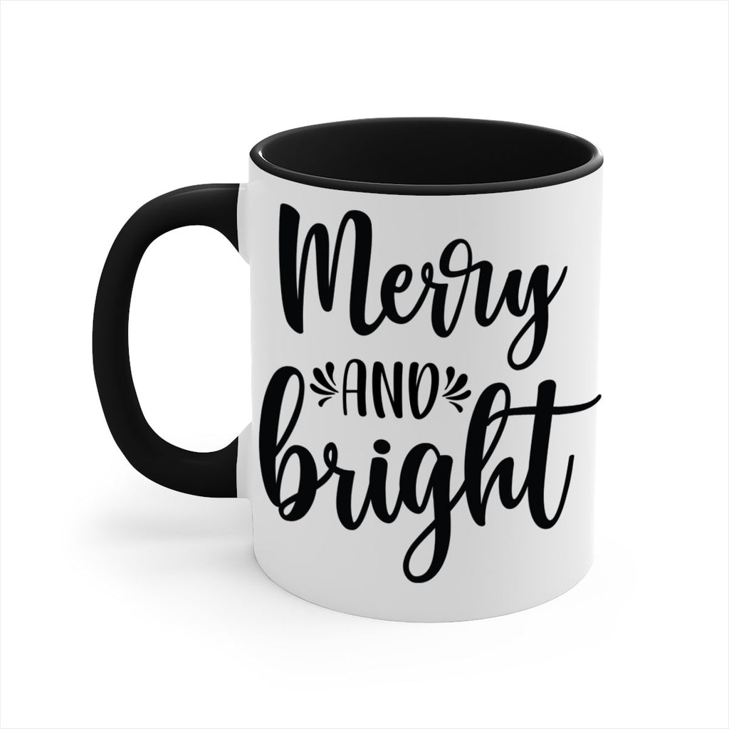 merry and bright style 472#- christmas-Mug / Coffee Cup