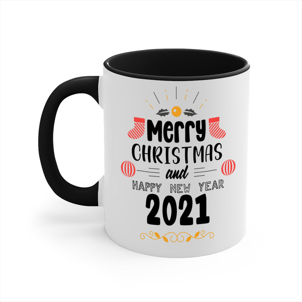 merry christmas and a very happy new year style 486#- christmas-Mug / Coffee Cup