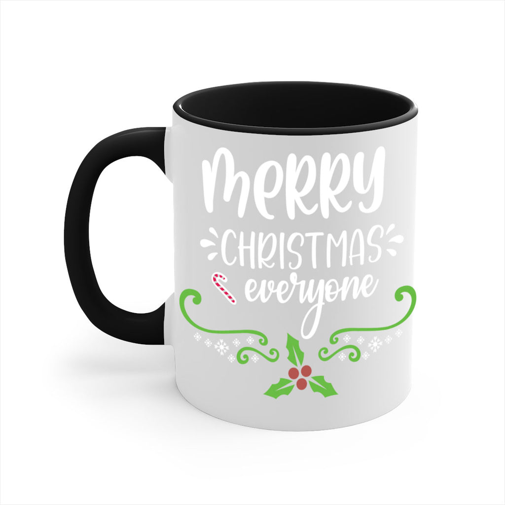 merry christmas everyone style 501#- christmas-Mug / Coffee Cup