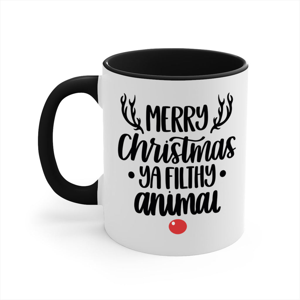 merry christmas ya filthy animal 83#- christmas-Mug / Coffee Cup