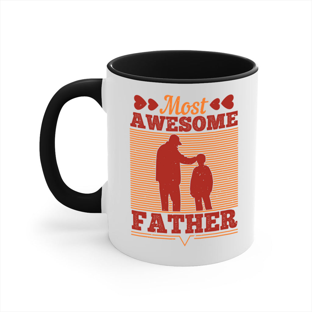 most awesome father 186#- fathers day-Mug / Coffee Cup