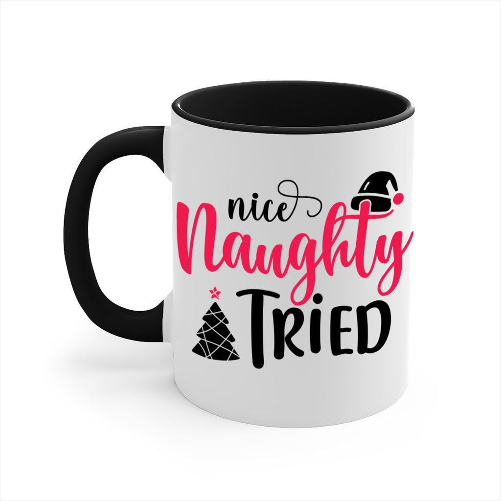 nice naughty i tried style 540#- christmas-Mug / Coffee Cup