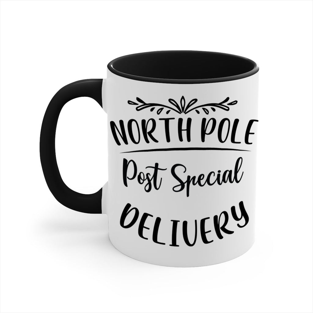 north pole post special delivery style 545#- christmas-Mug / Coffee Cup