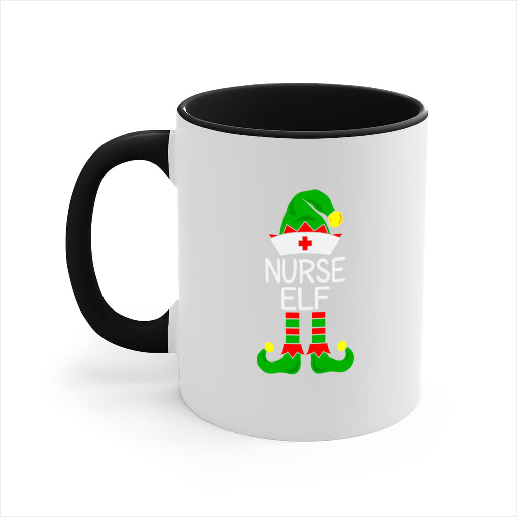 nurse elf style 16#- christmas-Mug / Coffee Cup