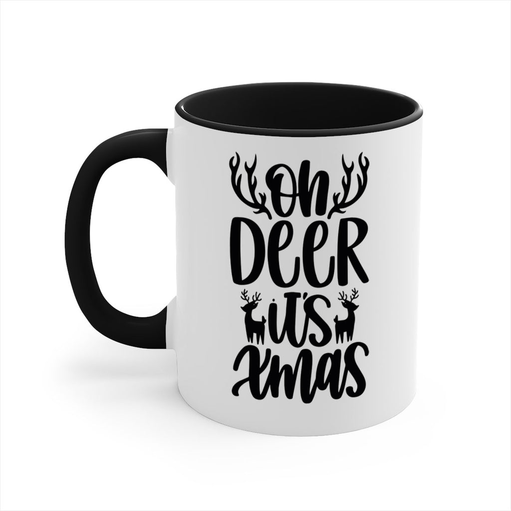 oh deer its xmas gold 69#- christmas-Mug / Coffee Cup