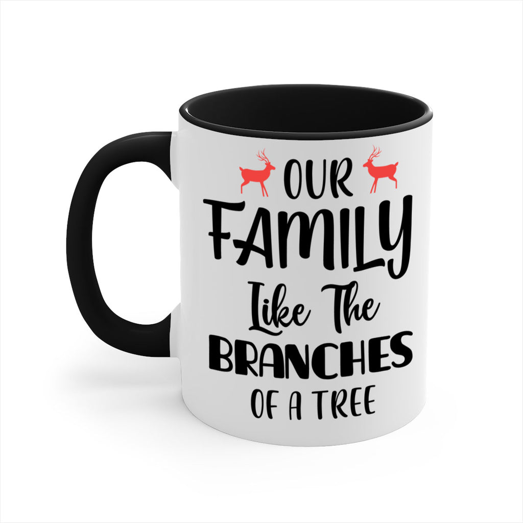 our family like the branches of a tree style 578#- christmas-Mug / Coffee Cup