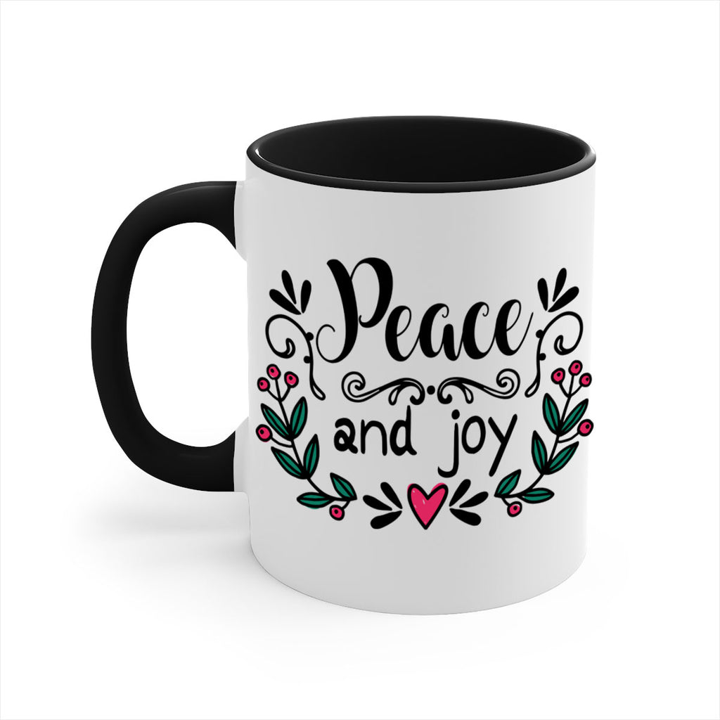 peace and joy style 582#- christmas-Mug / Coffee Cup