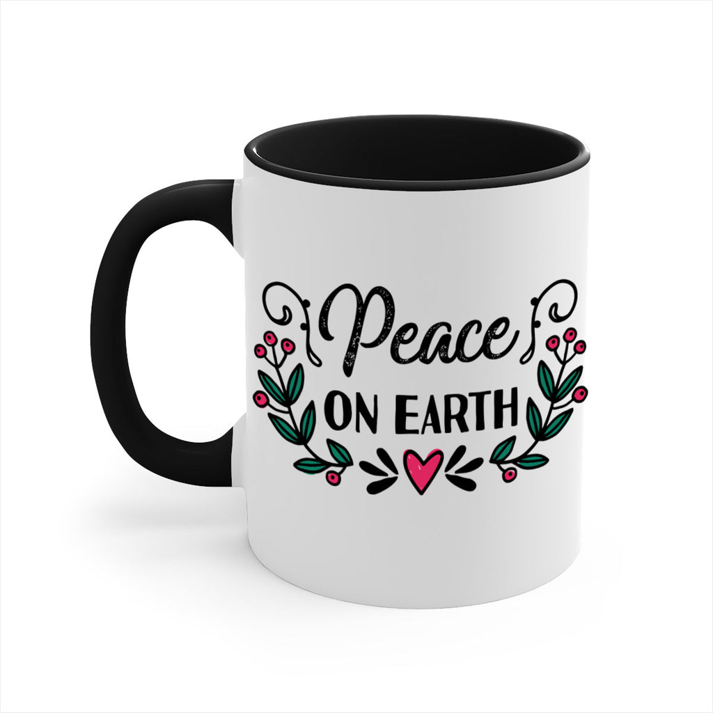 peace on earth style 586#- christmas-Mug / Coffee Cup