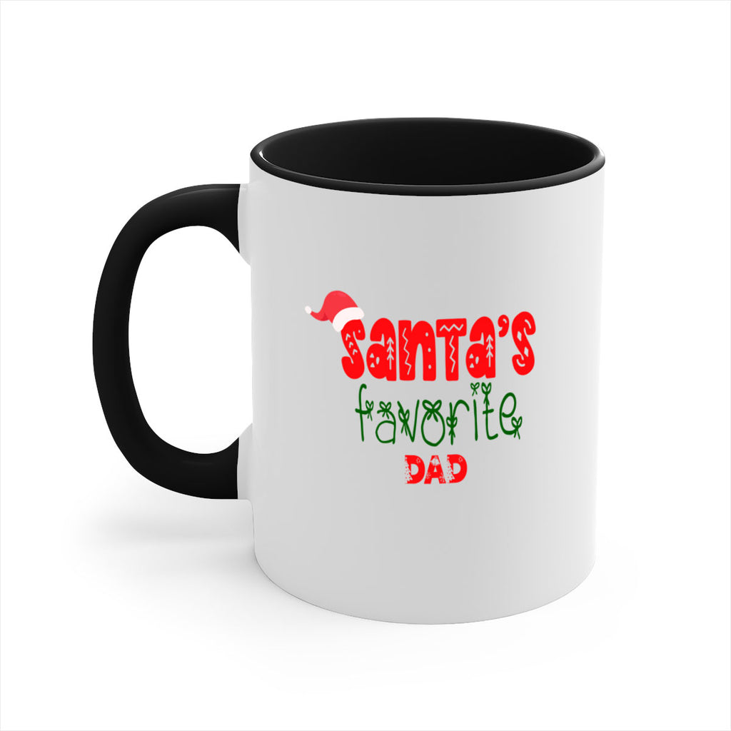 santas favorite dad style 763#- christmas-Mug / Coffee Cup