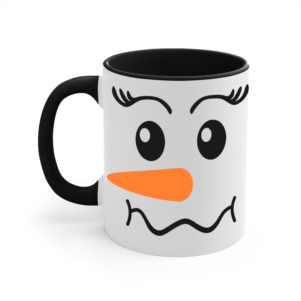 snowman face 4#- christmas-Mug / Coffee Cup