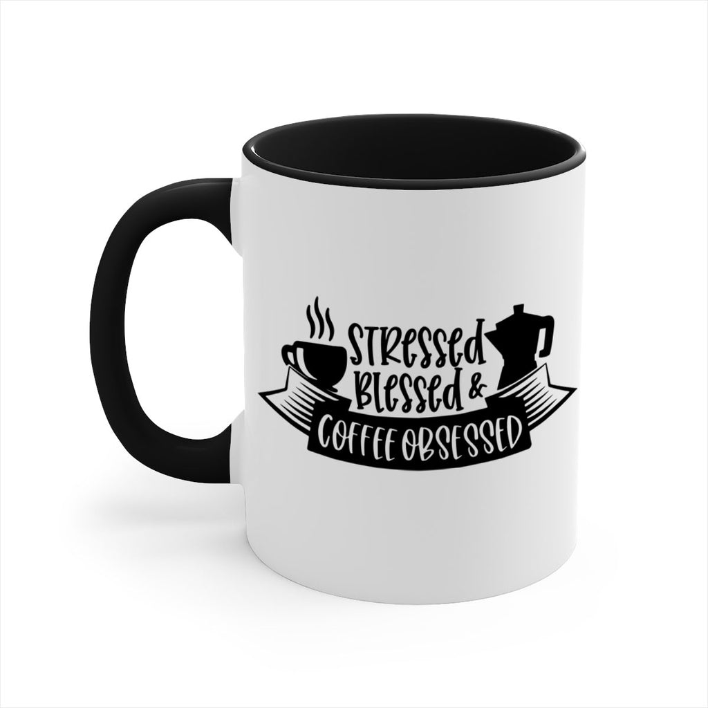 stressed blessed coffee obsessed 27#- coffee-Mug / Coffee Cup