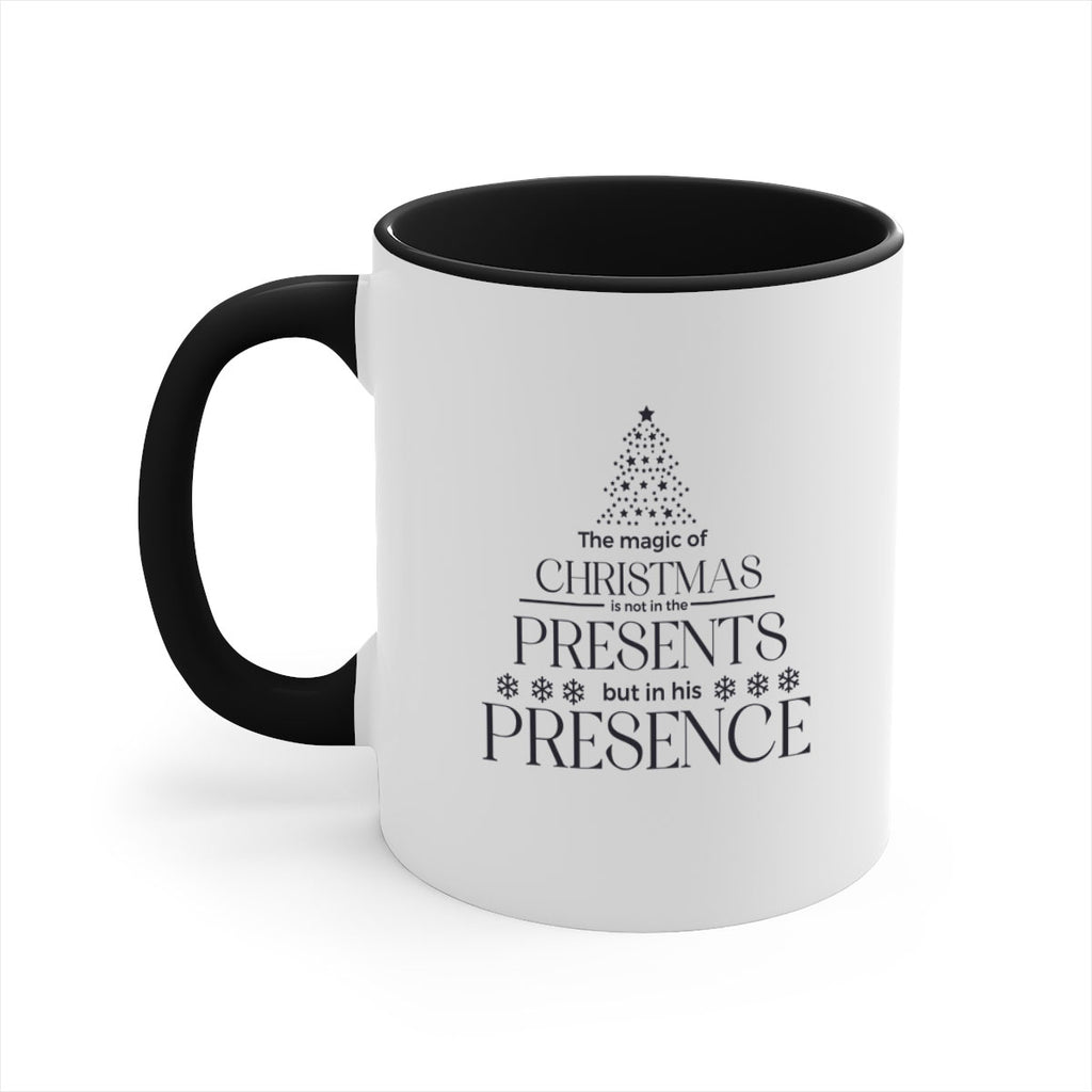 the magic of christmas is black style 1199#- christmas-Mug / Coffee Cup