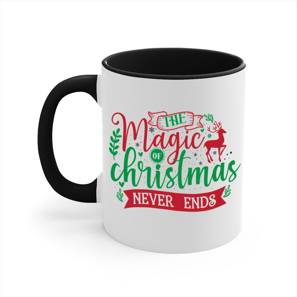 the magic of christmas never ends style 1201#- christmas-Mug / Coffee Cup