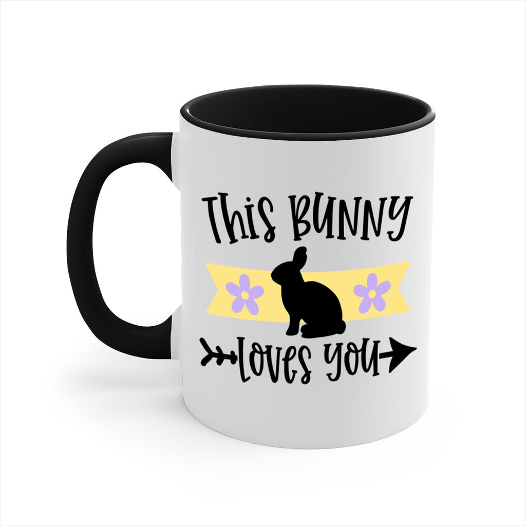 this bunny loves you 10#- easter-Mug / Coffee Cup