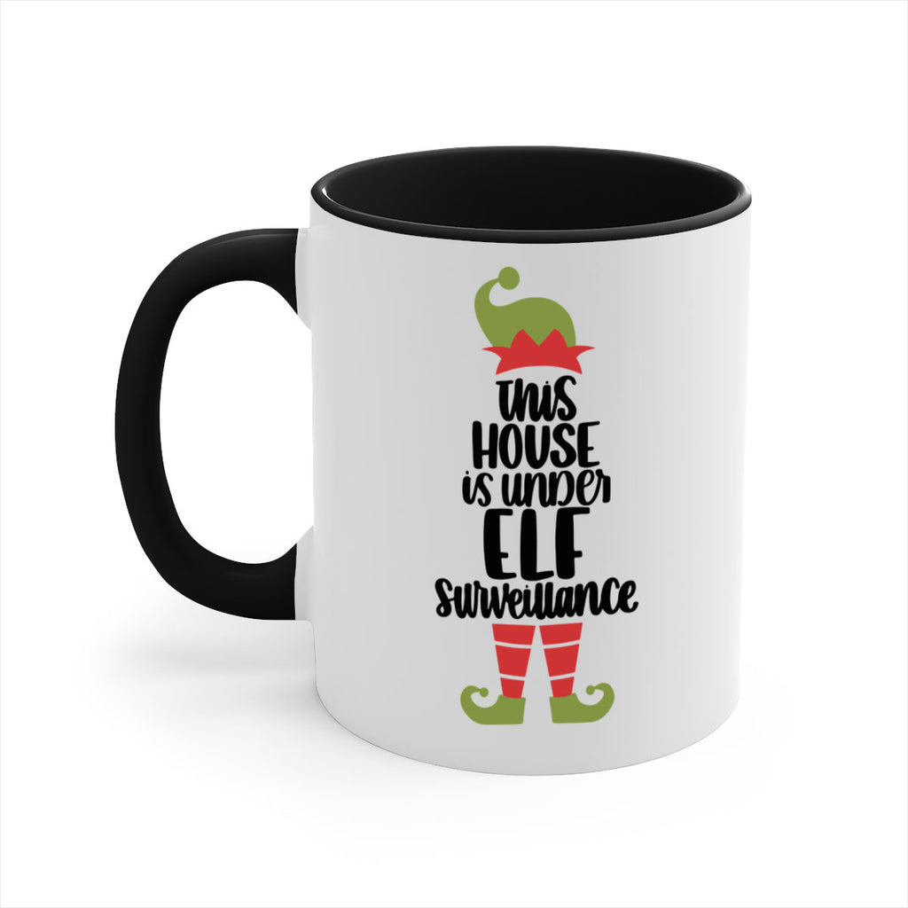 this house is under elf surveillance 38#- christmas-Mug / Coffee Cup