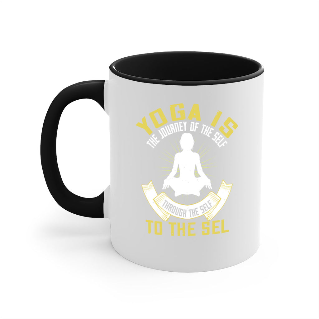 yoga is the journey of the self through the self to the sel 20#- yoga-Mug / Coffee Cup