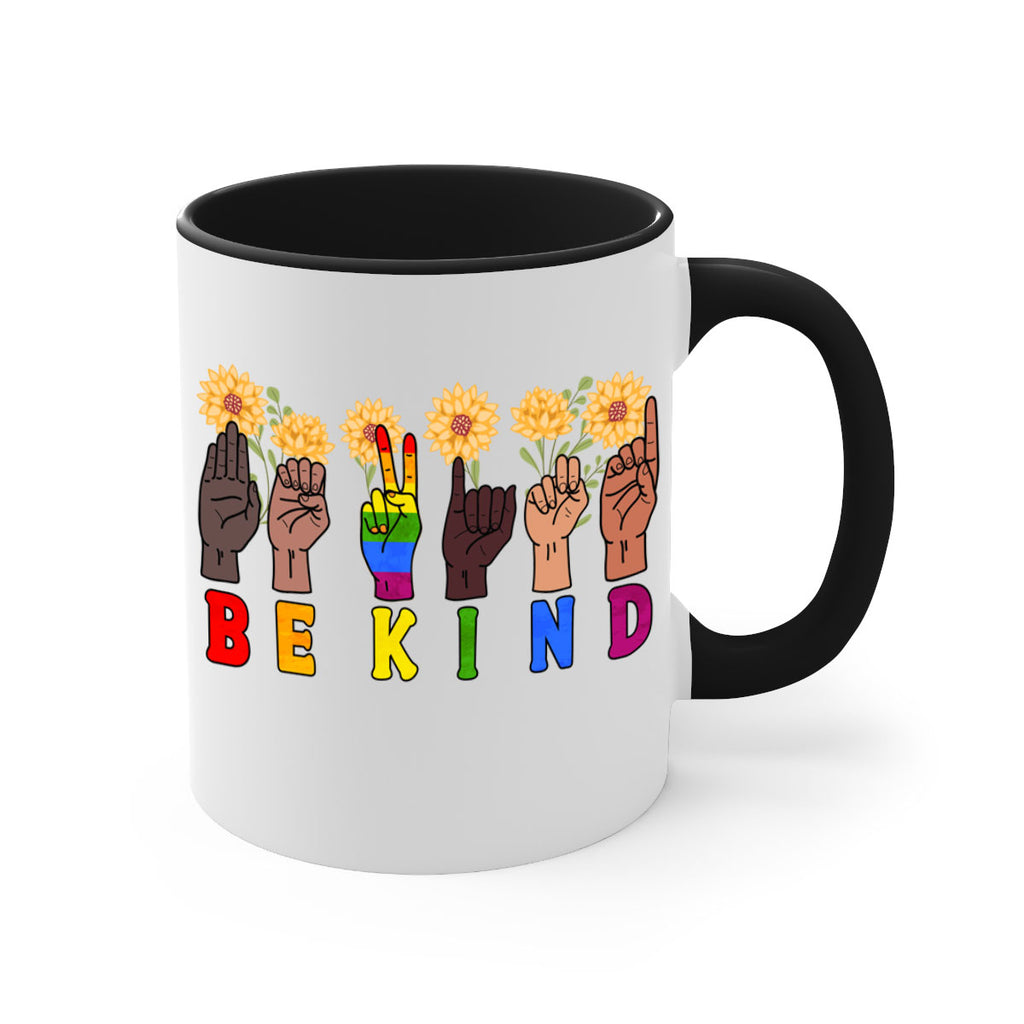 Be Kind Sign Language Hand Talking Lgbt 20#- lgbt-Mug / Coffee Cup