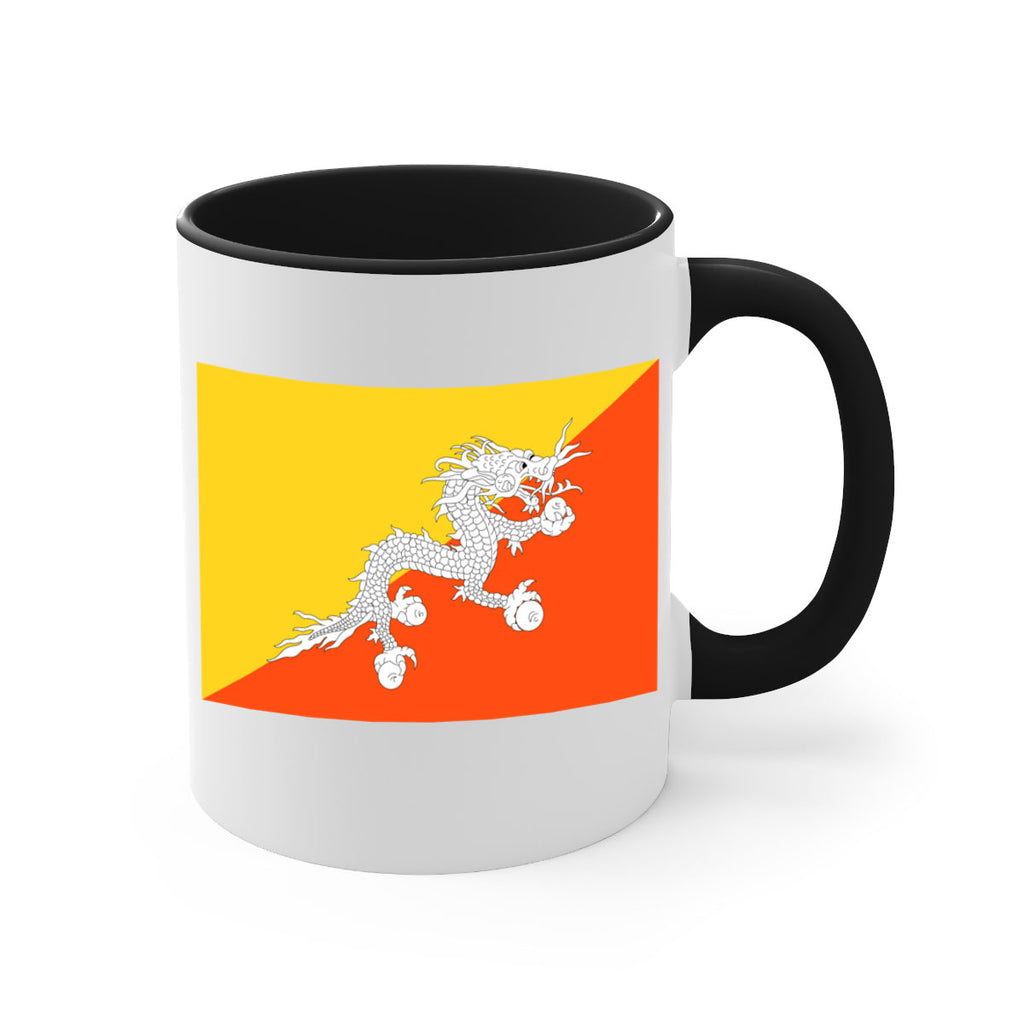 Bhutan 178#- world flag-Mug / Coffee Cup