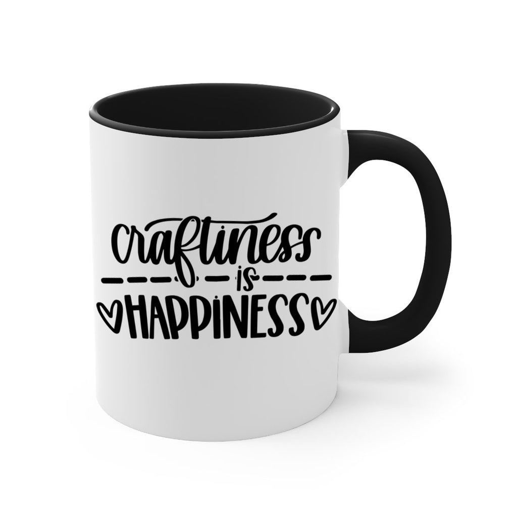 Craftiness Is Happiness 35#- crafting-Mug / Coffee Cup