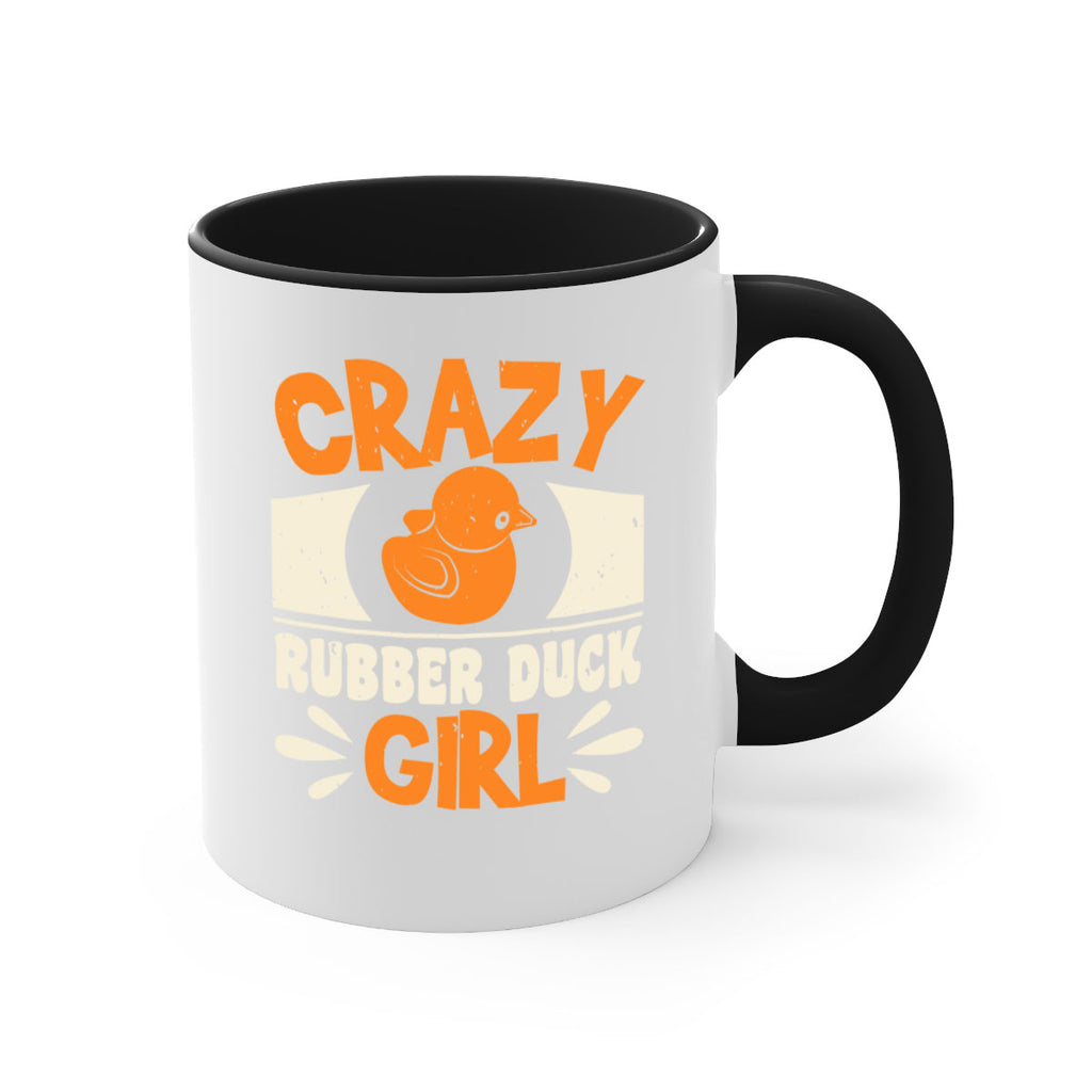 Crazy Rubber Duck Girl Style 4#- duck-Mug / Coffee Cup