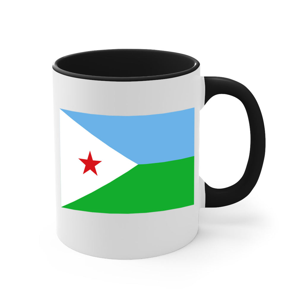 Djibouti 150#- world flag-Mug / Coffee Cup