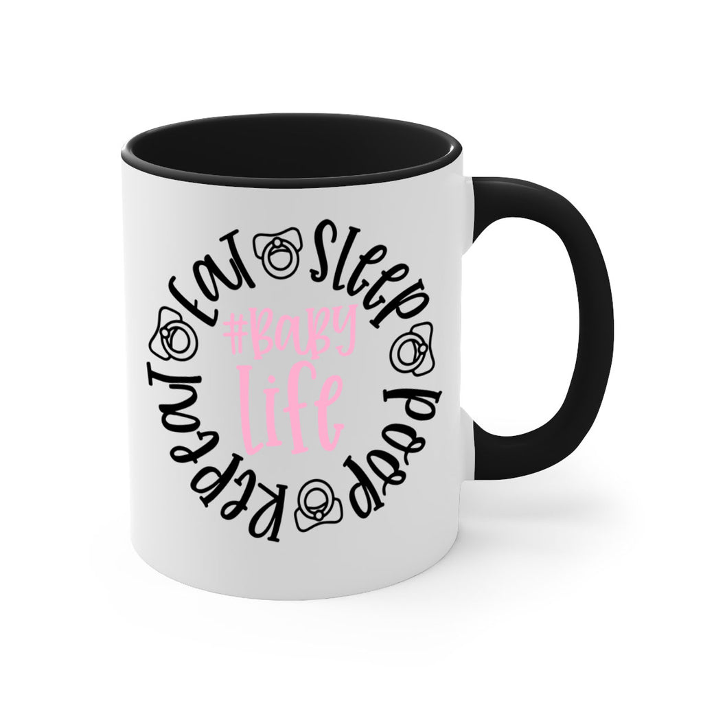 Eat Sleep Poop Repeat BabyLife Style 97#- baby2-Mug / Coffee Cup